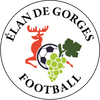 Logo of the association Élan de Gorges Football